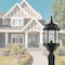 Designers Fountain Capella 1-Light Black Cast Aluminum Line Voltage Outdoor Weather Resistant Post Light 2866-BK - alternate 2